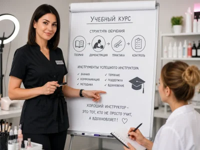 Инструктор в бьюти-индустрии